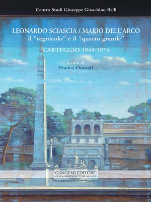 cover image of Leonardo Sciascia / Mario Dell'Arco. Il regnicolo e il quarto grande